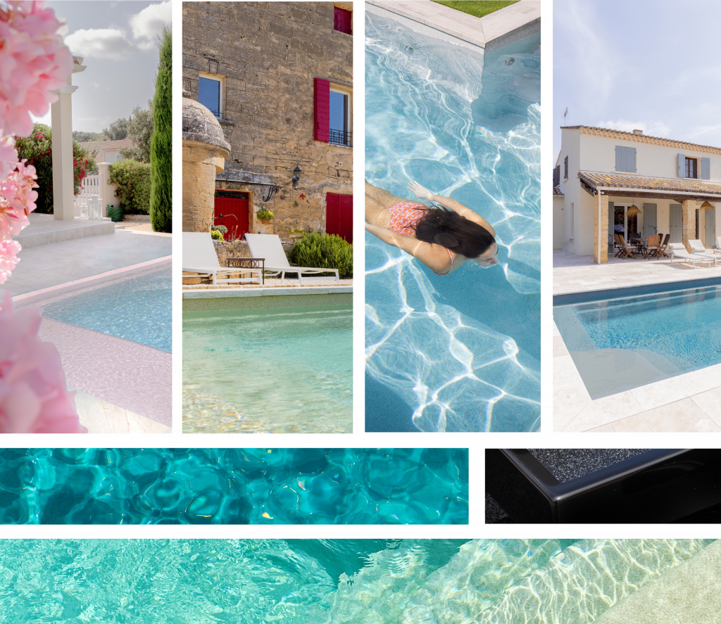 colores modernos piscinas
